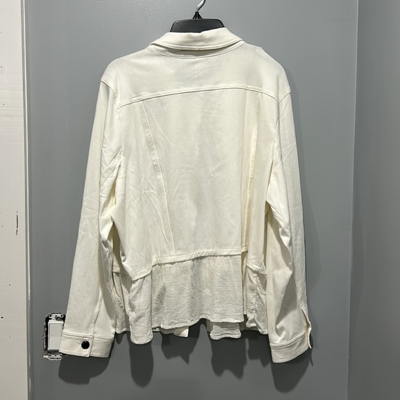 NWT Cjbanks womens Jean jacket 2xl - Picture 4 of 4